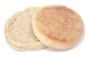 glycemic index of english muffin