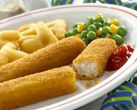 glycemic index of fish fingers