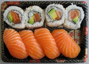 glycemic index of sushi
