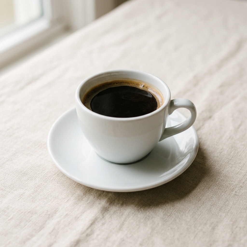 Coffee, black