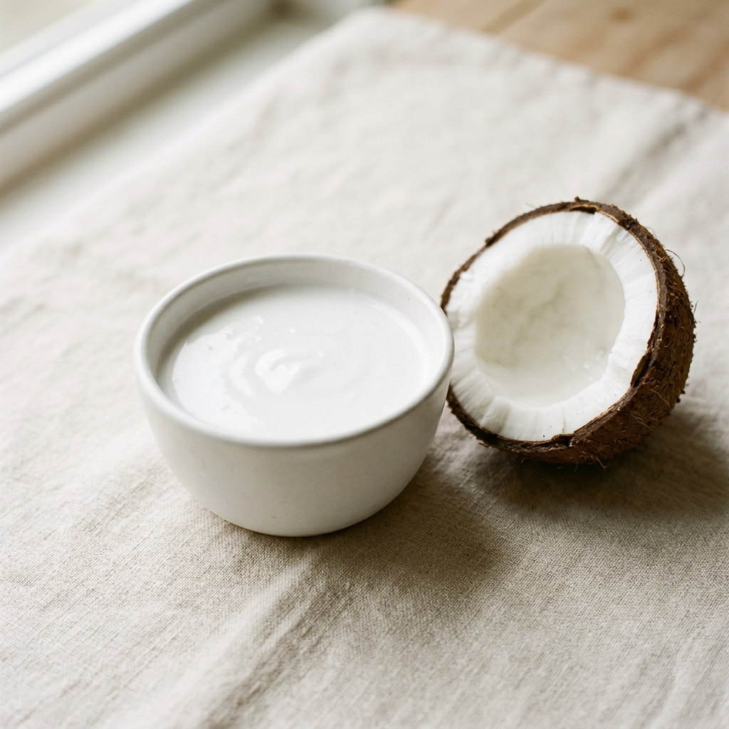 Coconut milk, canned