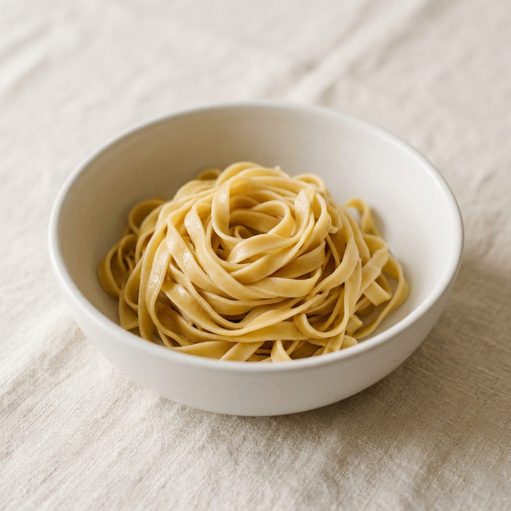 Fettuccine, egg