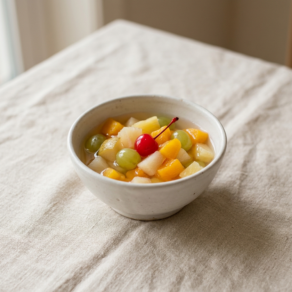 Fruit cocktail, canned