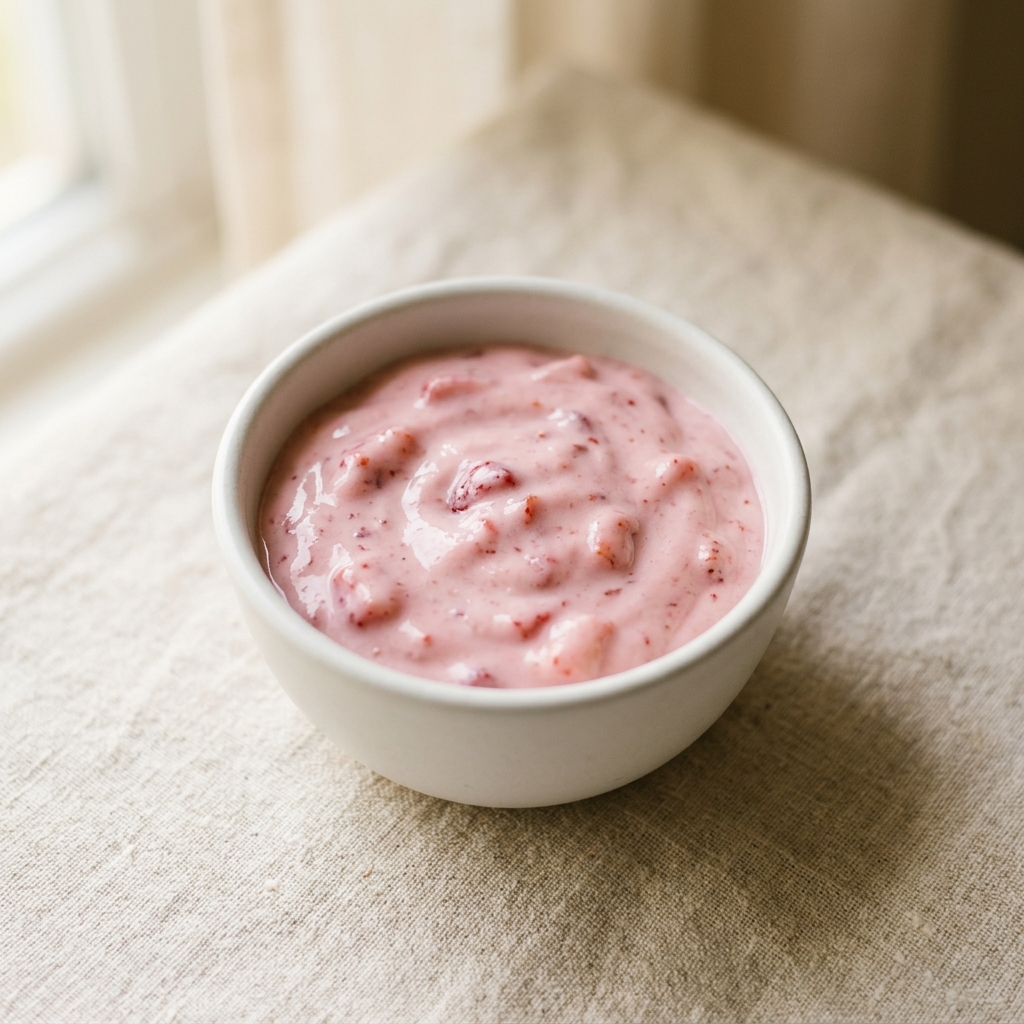 Fruit yogurt, sweetened