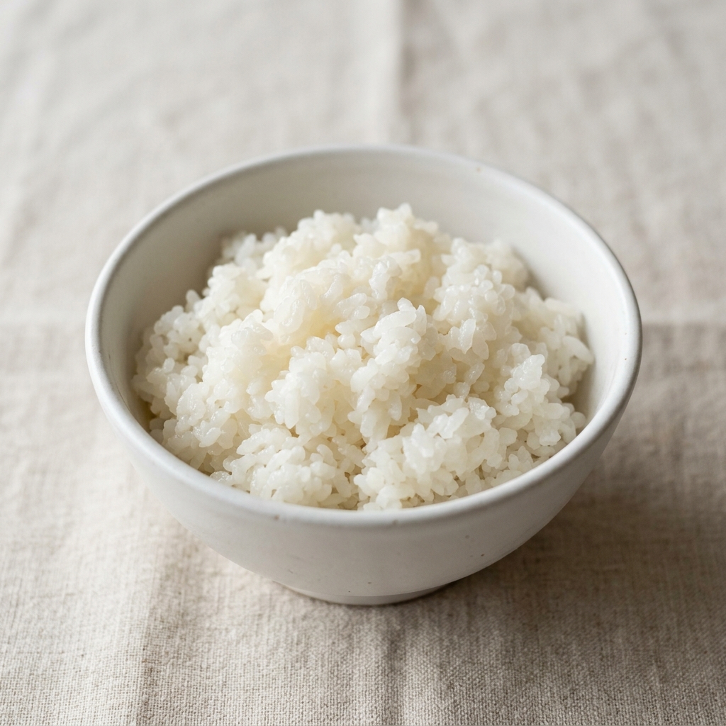 Instant white rice