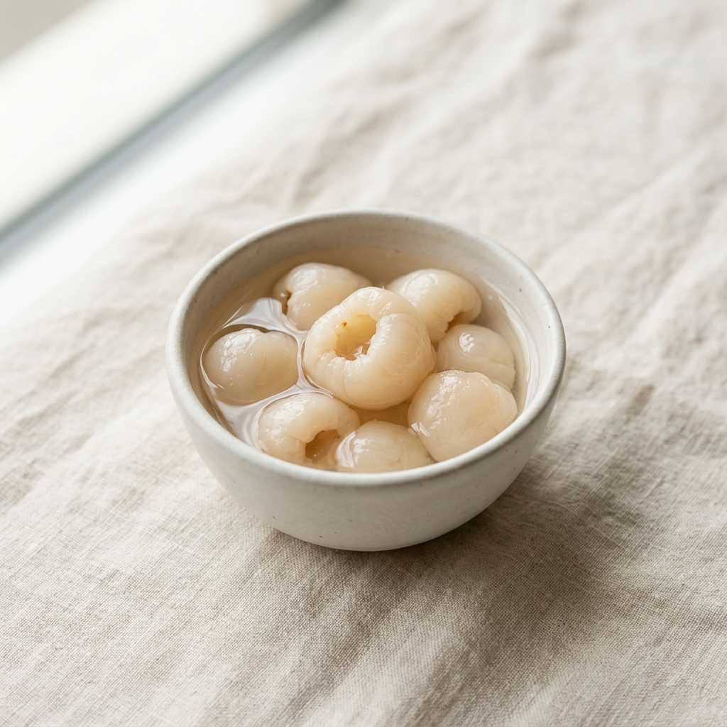 Lychees, canned