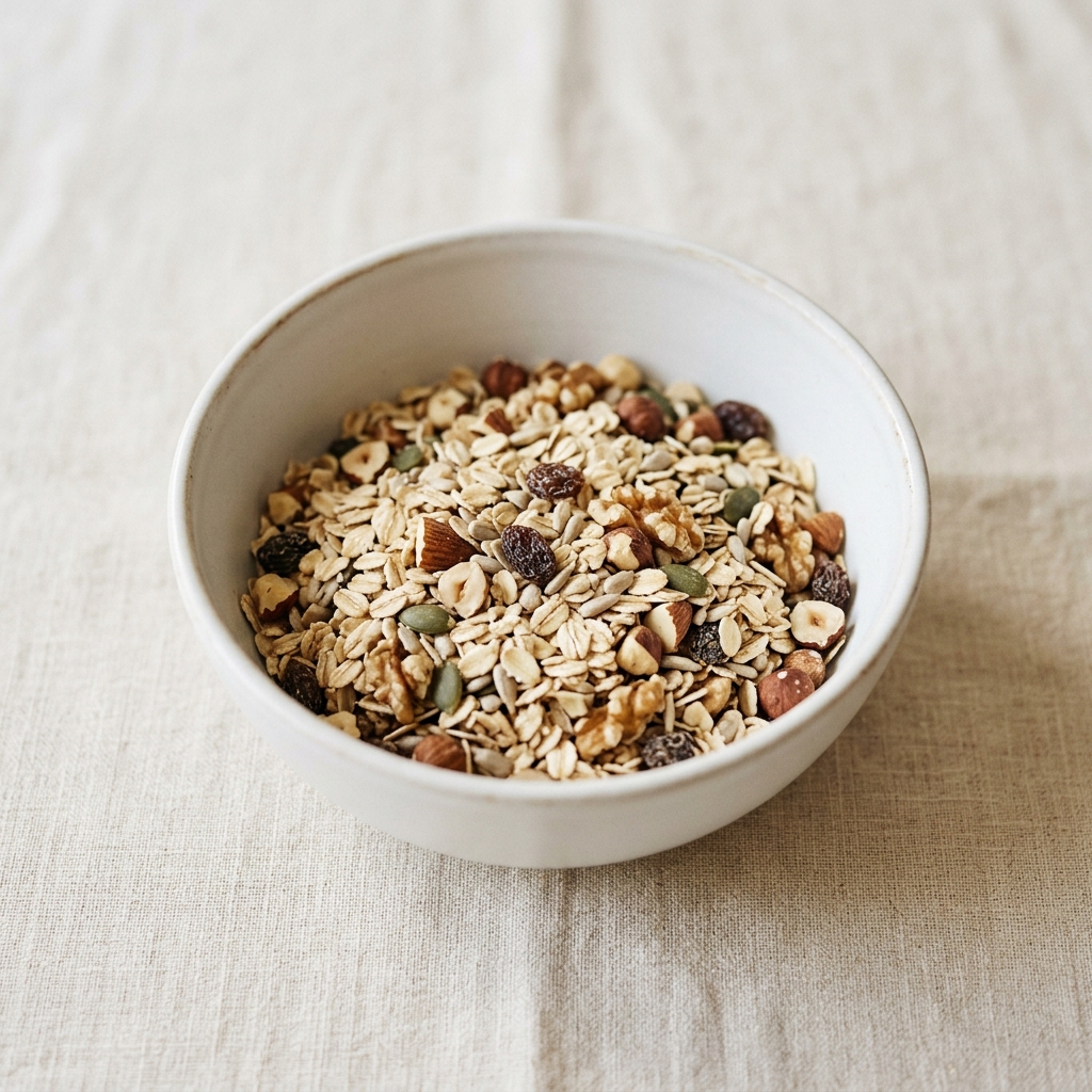 Muesli, no added sugar