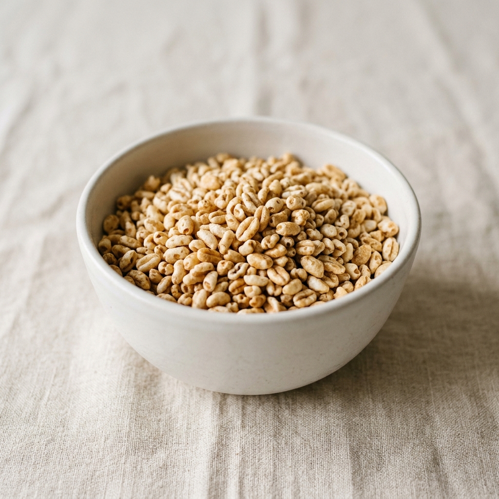 Puffed wheat