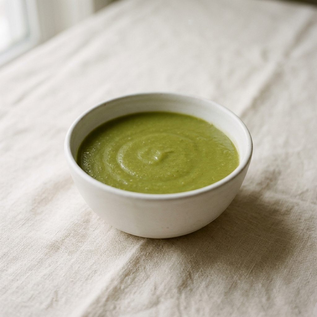 Split pea soup, canned