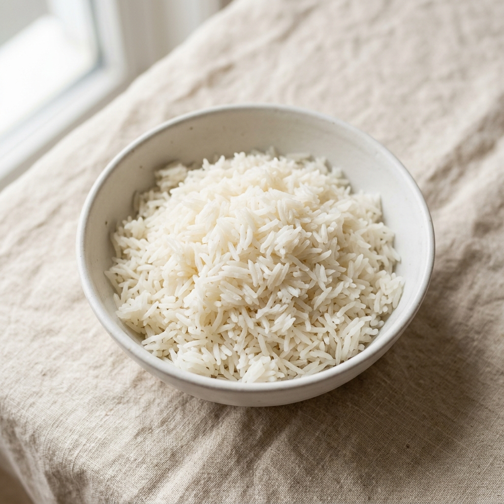 White rice, long-grain